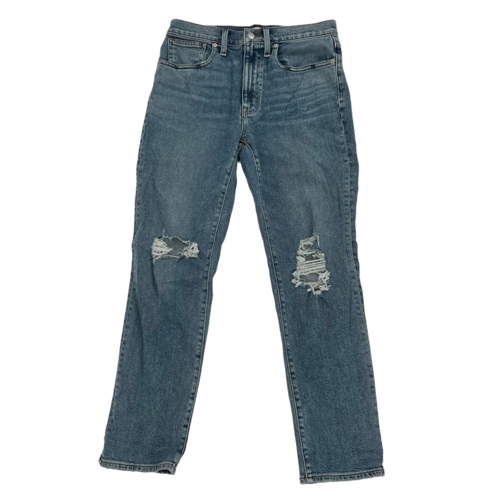Madewell Roadtripper Slim Boyfriend Distressed Jeans Size 27 Women’s